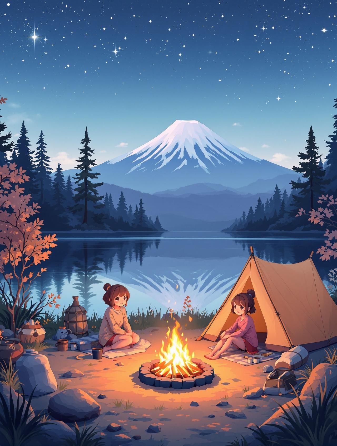 摇曳露营 - Laid-Back Camp 动漫封面